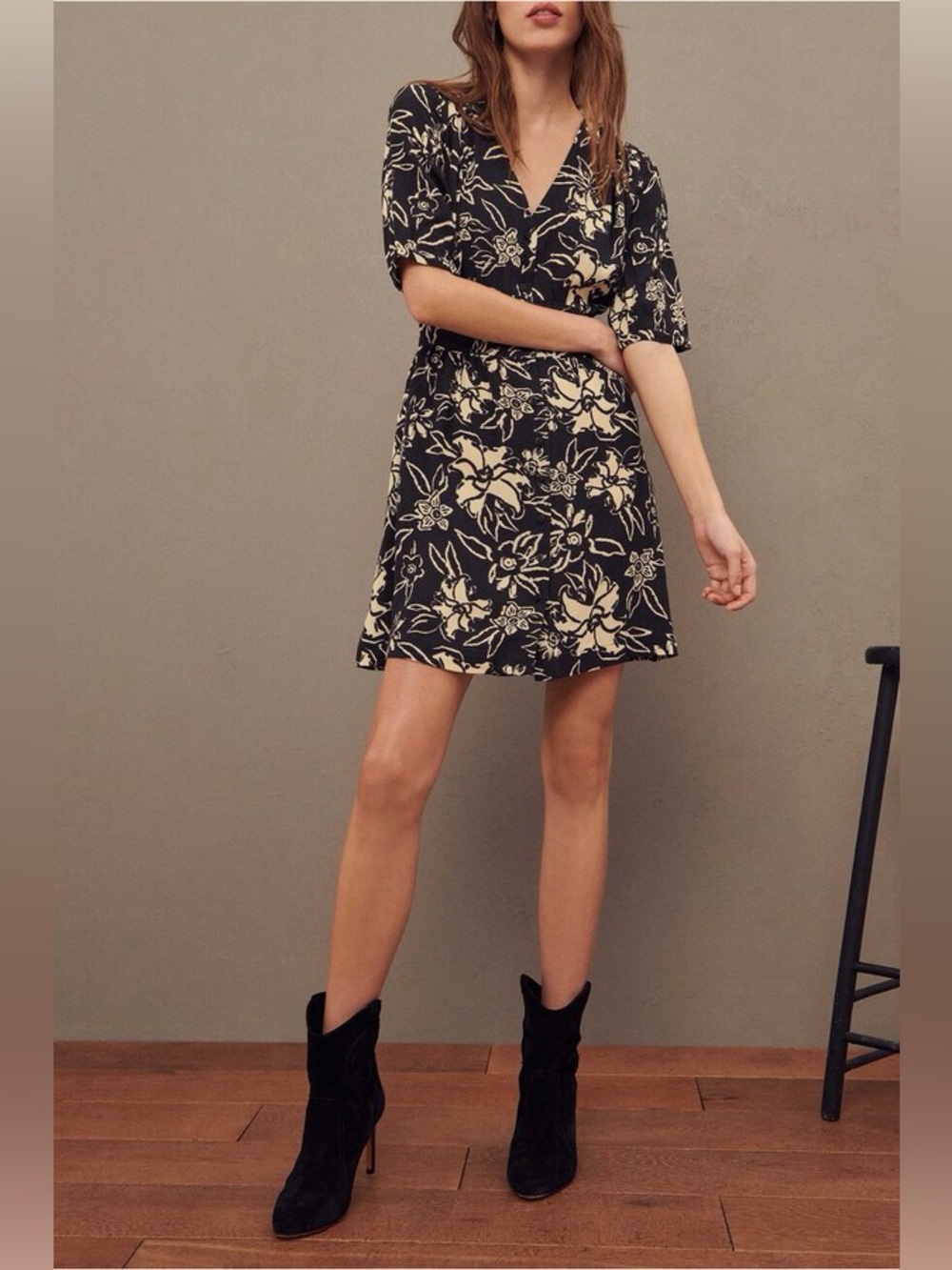 ba&sh | Soma Mini Dress, size 1 (small)
